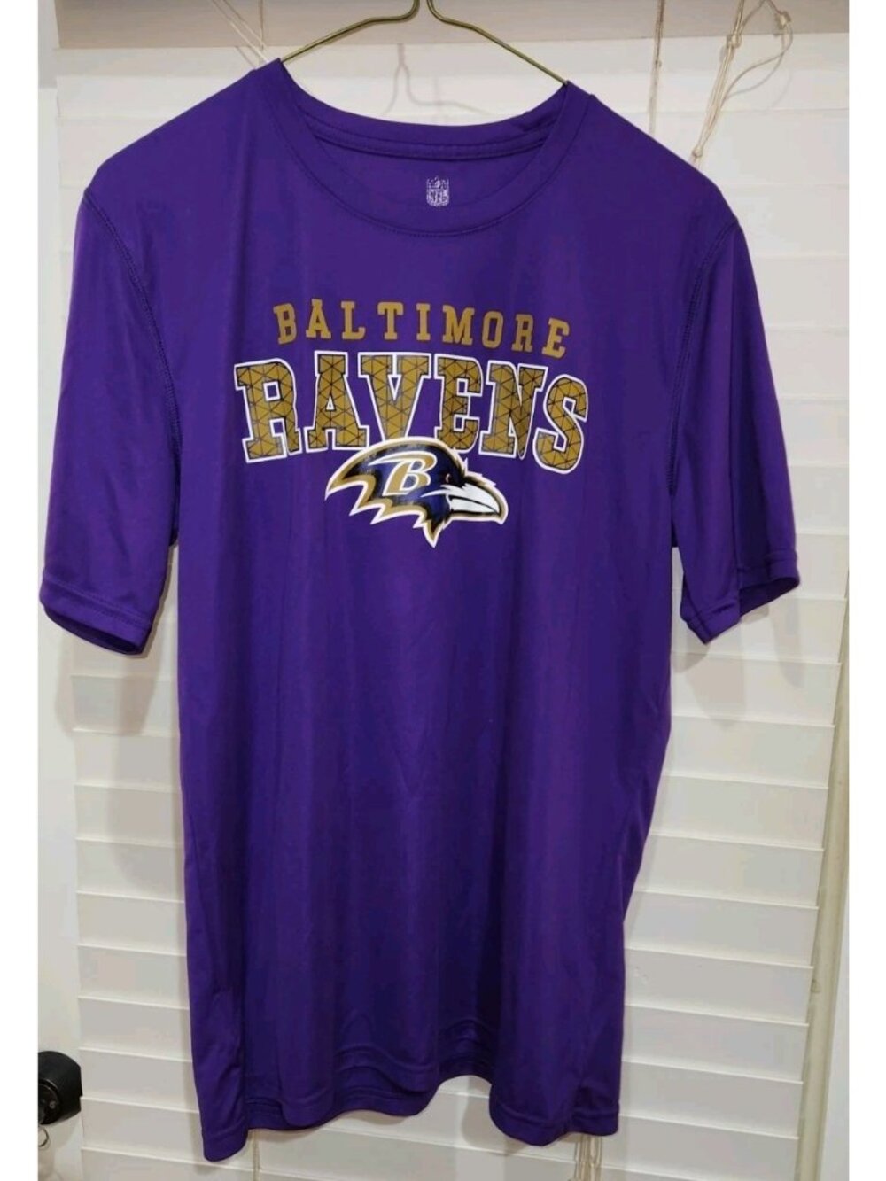 Baltimore Ravens Shirt Boys XL Purple